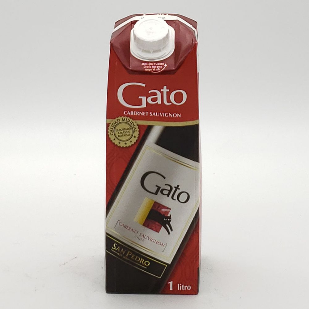 VINO GATO CAB. SAUVIGNON S.P. 1 LT                